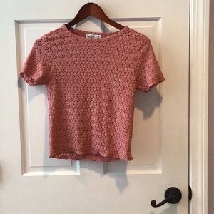 Lacey pink tee shirt